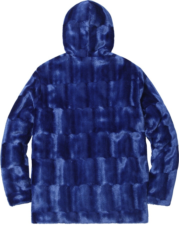 Faux Fur Hooded Zip Jacket view 4